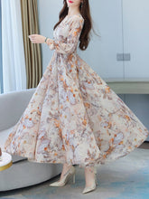 Aris Maxi-Strandkleid mit Blumenmuster